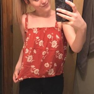 Hollister Burnt Orange Tank